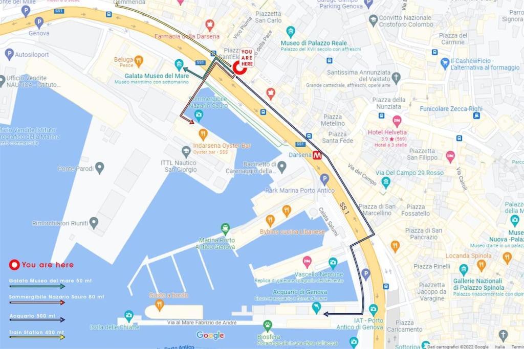 Diamante Nel Porto Apartment Genoa Ngoại thất bức ảnh